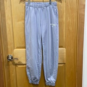Brandy Melville Light Blue Track Pants Levine size S sweatpants